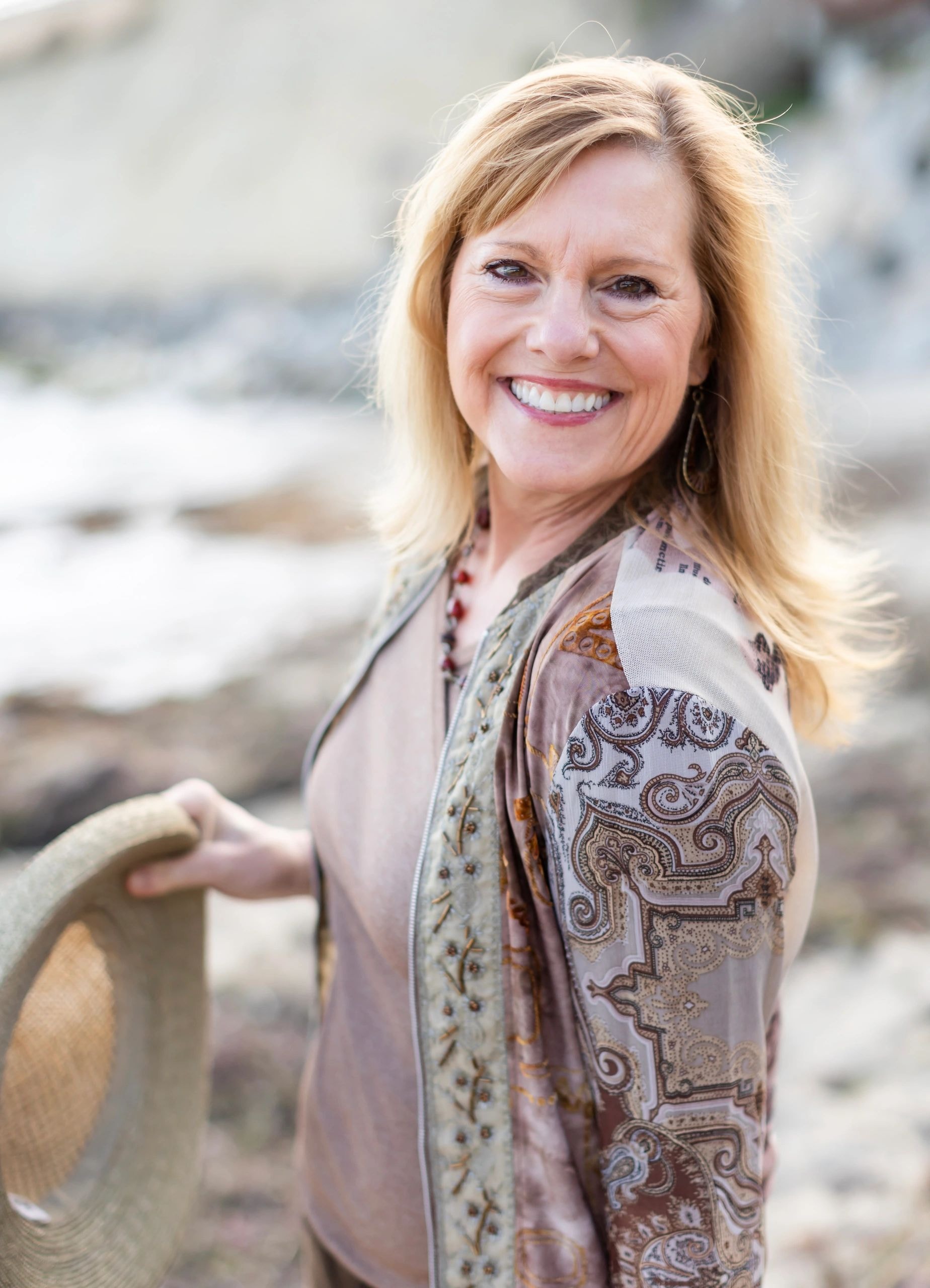Lachael Prouty, Nutritional Healer and Registered Dietitian, smiling outdoors